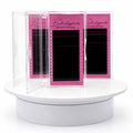 Matte Black Mixed Length Lash Trays